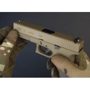 Страйкбольный пистолет Glock-17 gen.3 TAN EC-1101 DE [East Crane]